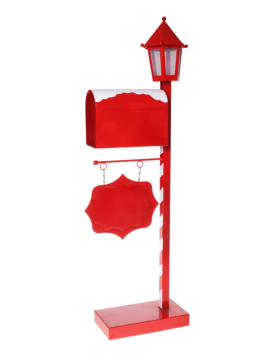 Figura decorativa de Buzón Navidad de Madera 3