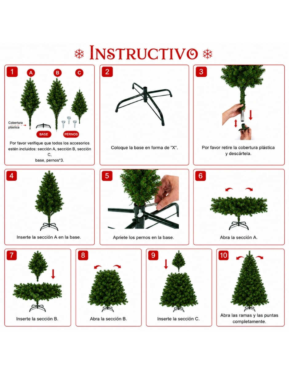 Árbol de navidad de metal 2