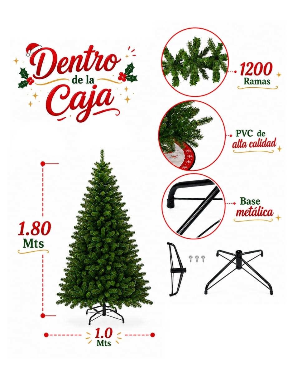 Árbol de navidad de metal 8