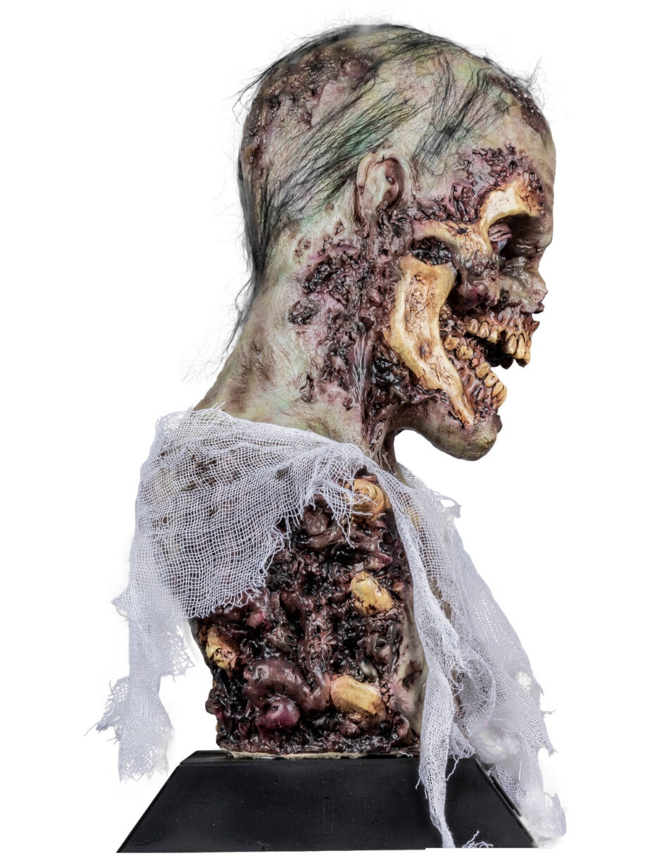Figura decorativa de torso zombie estatua 5