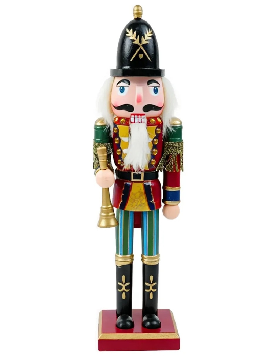 Figura decorativa navideña de madera Figura decorativa navideña de madera