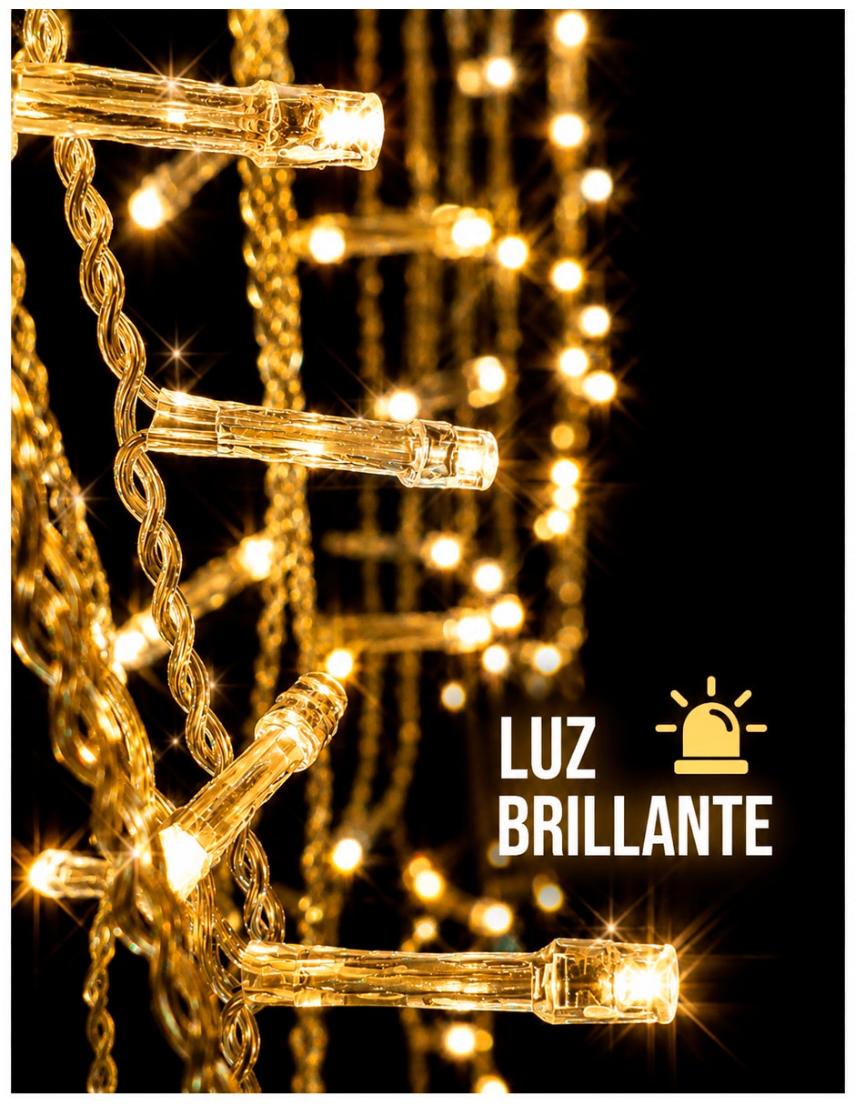 Set luces led con 200 focos 5