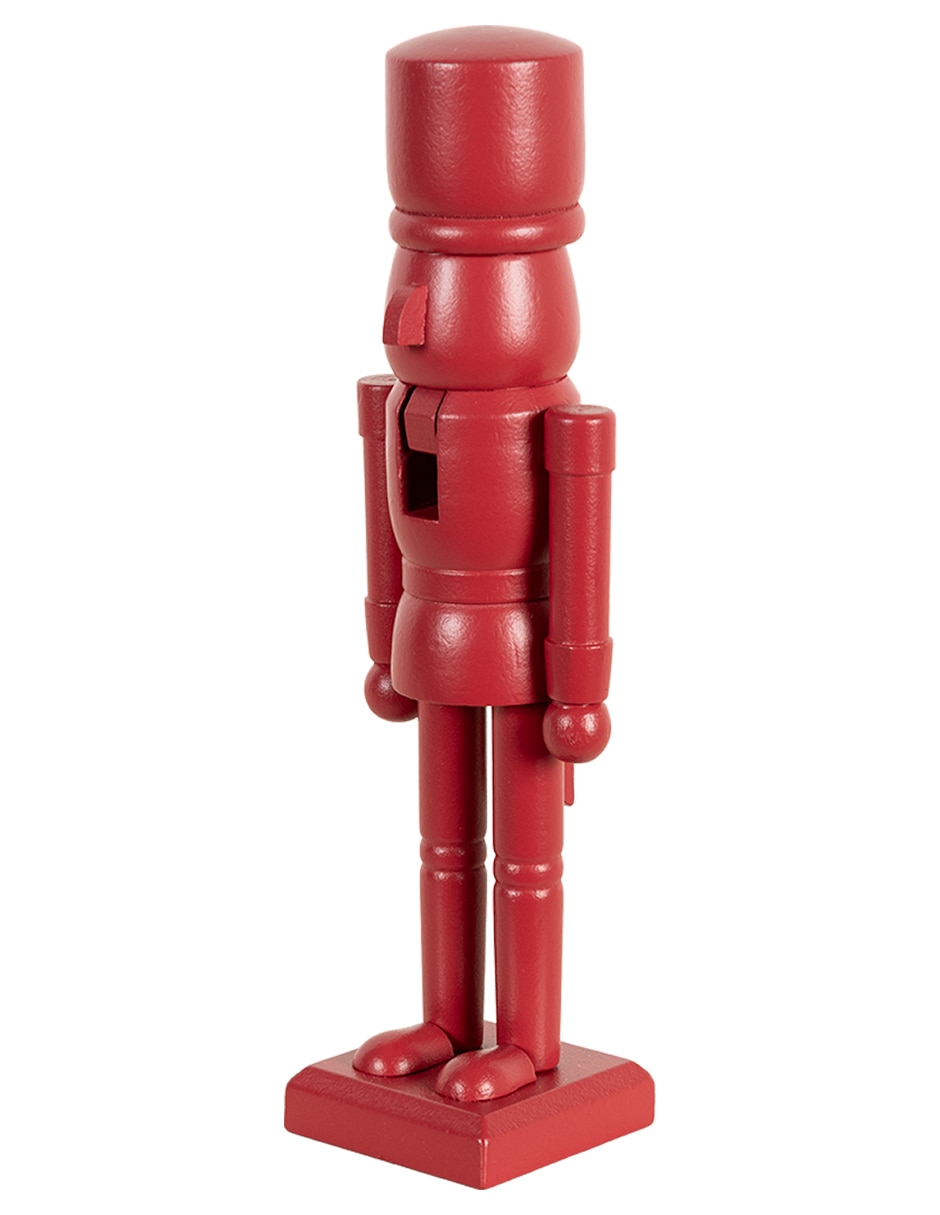 Figura decorativa Cascanueces Cascanueces Bermejo de madera pino