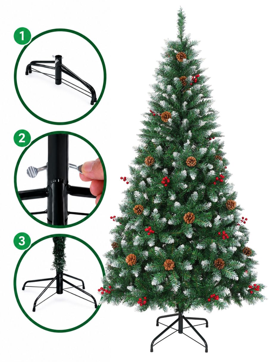 Árbol de navidad de pvc 4