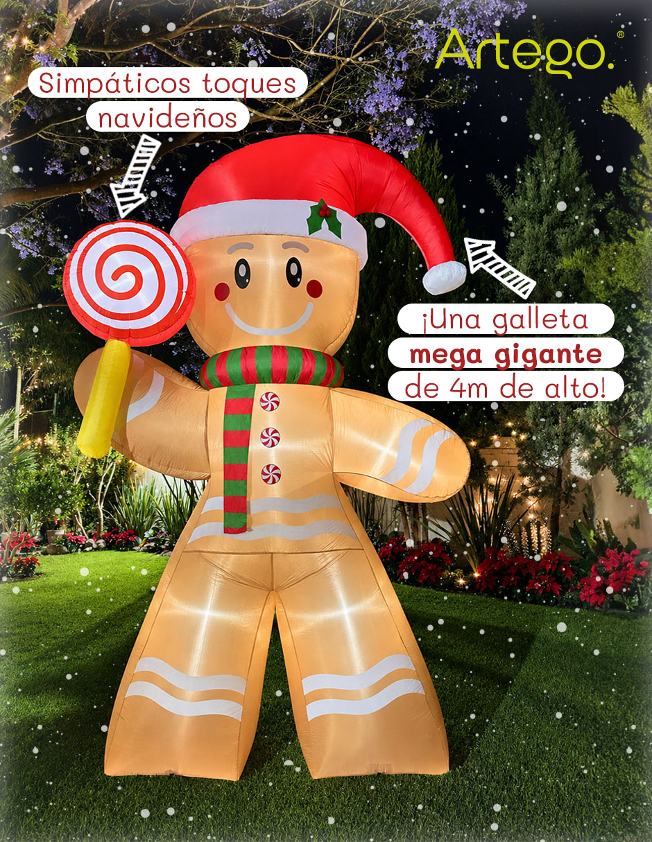 Inflable decorativo forma de galleta 5