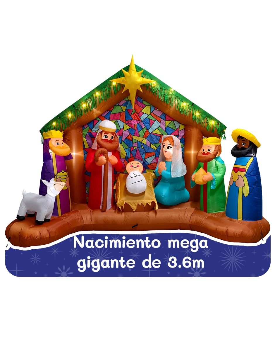 Inflable decorativo forma de nacimiento Inflable decorativo forma de nacimiento