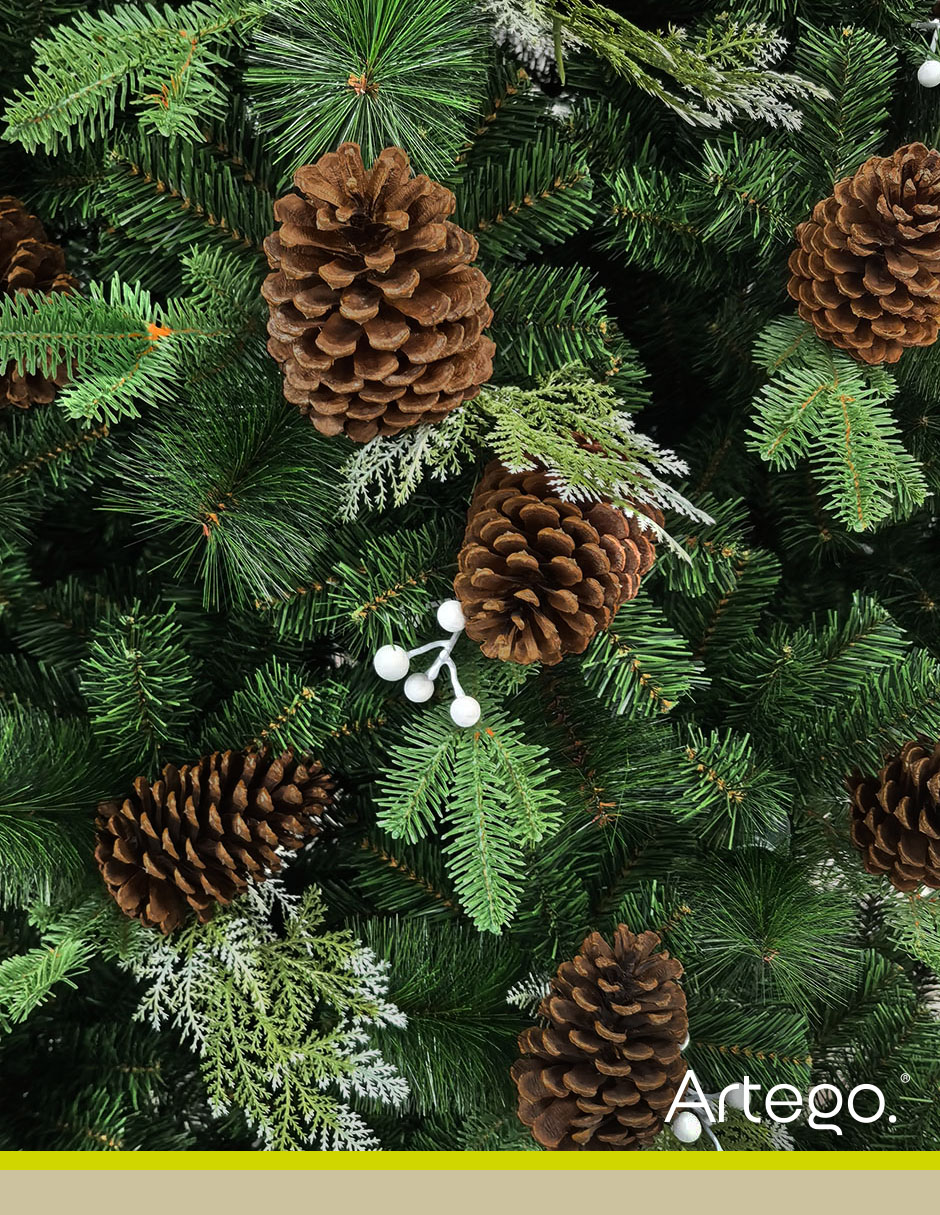 Árbol de navidad austrian pine con maleta de pvc 4