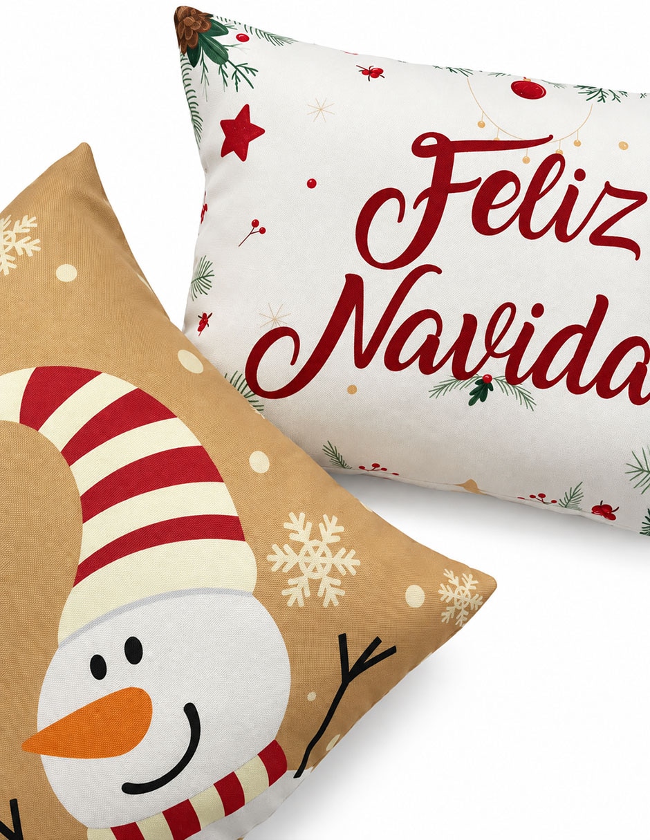 Cojín decorativo navidad 2