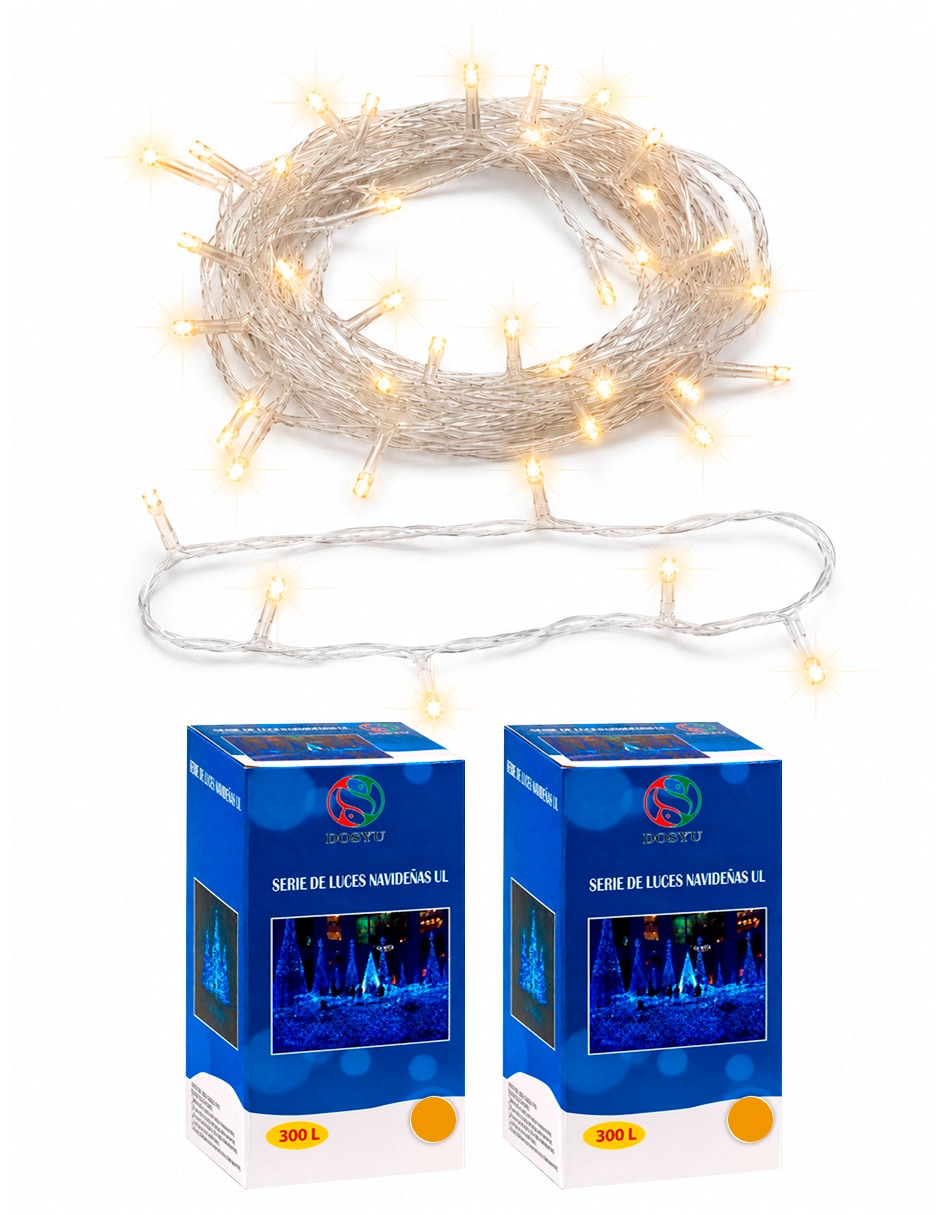 Set de luces led dy-300-ul-2pzas con 300 focos 1