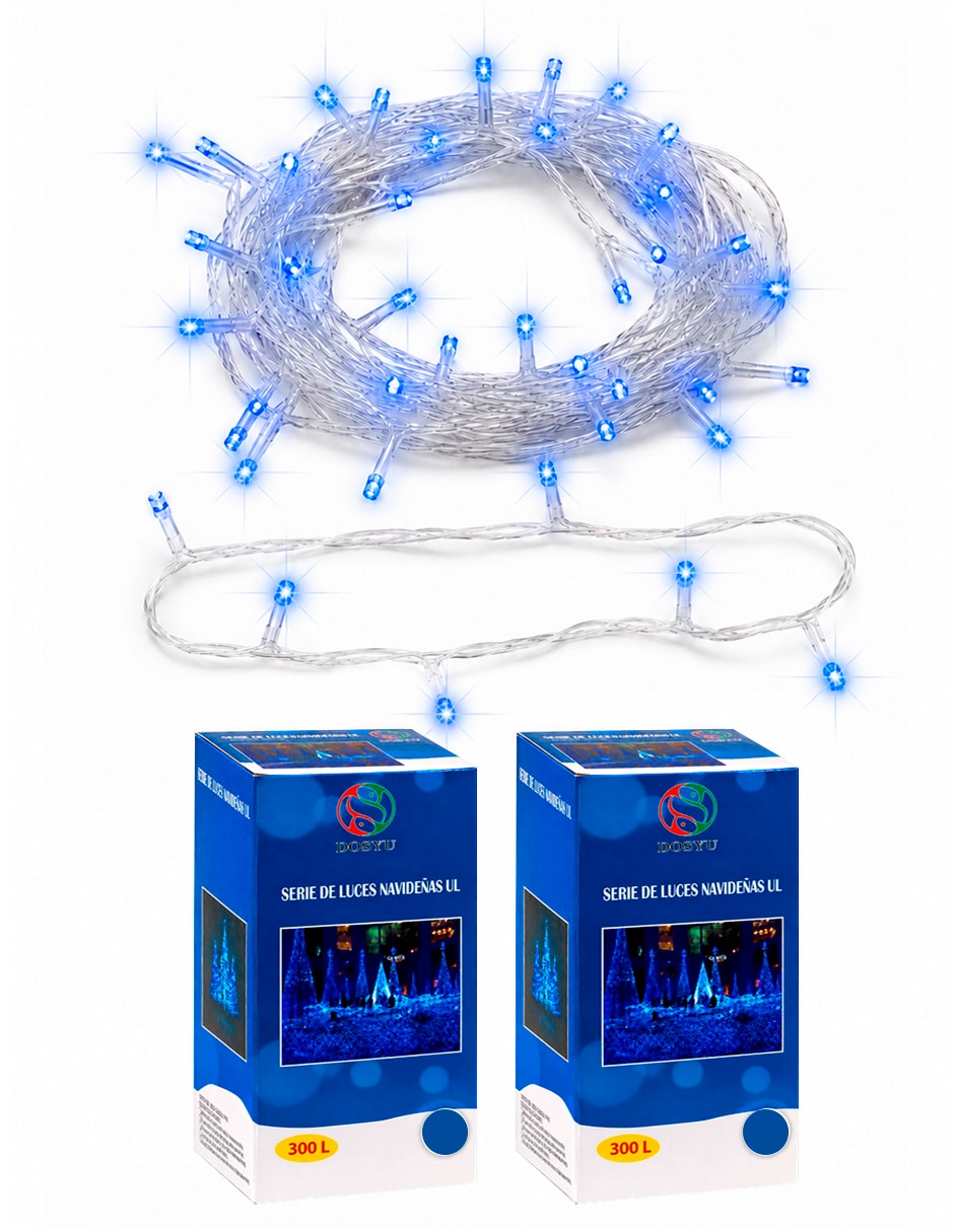 Set de luces led dy-300-ul-2pzas con 300 focos Set de luces led dy-300-ul-2pzas con 300 focos