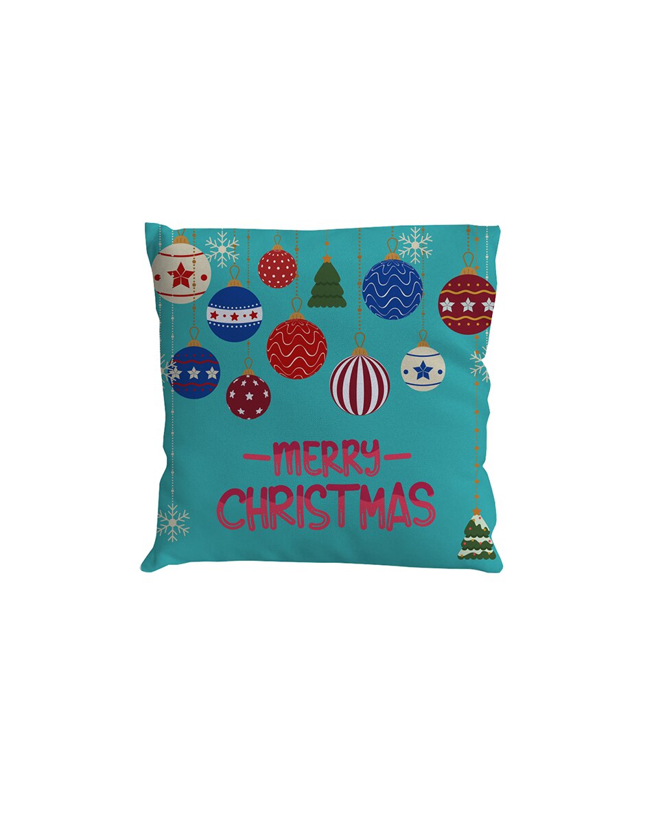 Kit cojín decorativo navideños coloridos 3