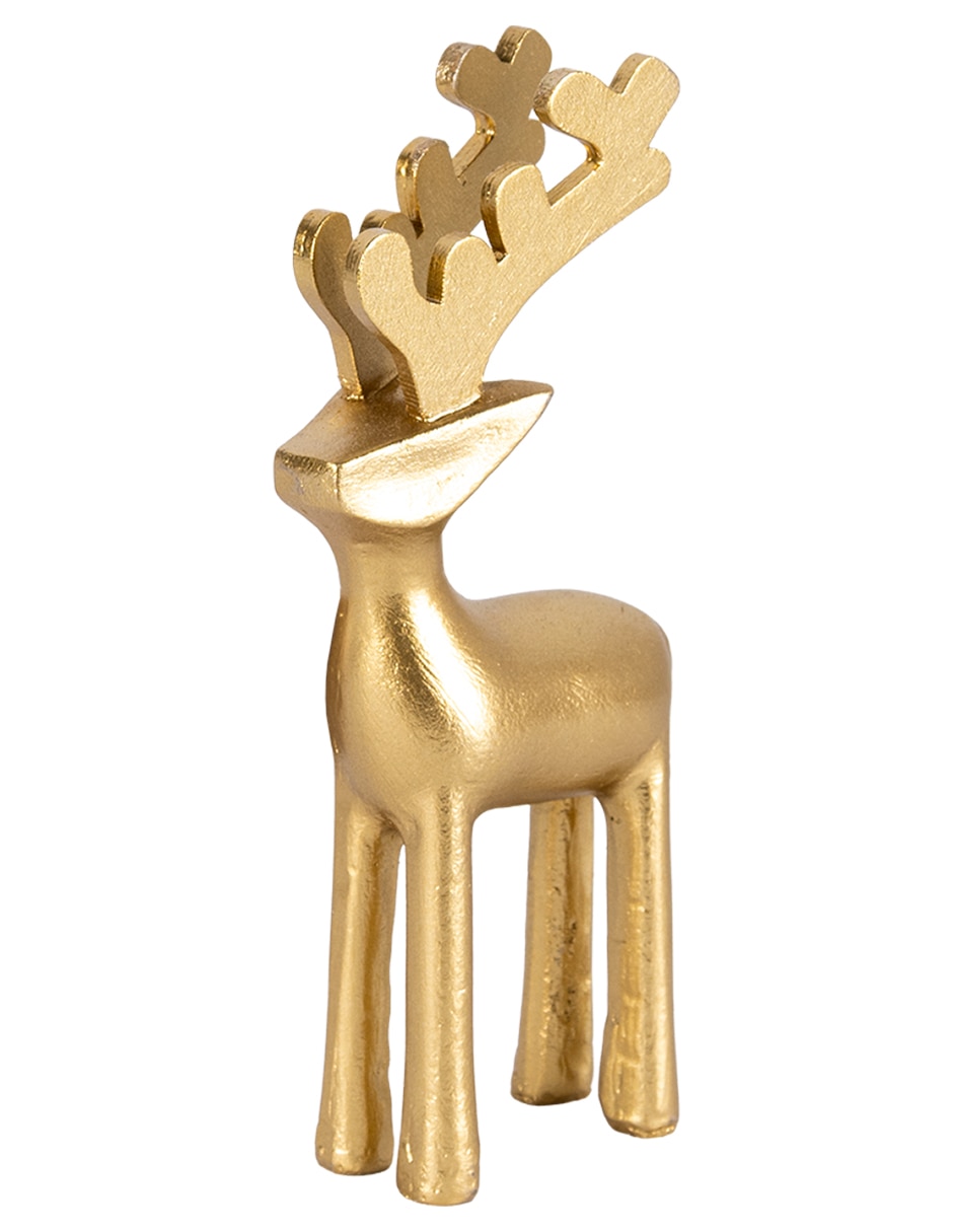 Figura decorativa de reno navideño