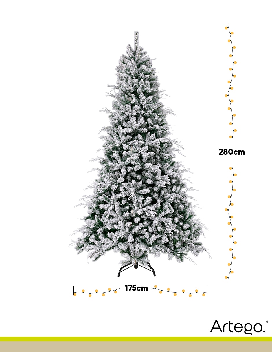Árbol de navidad norway spruce con maleta de pvc 8