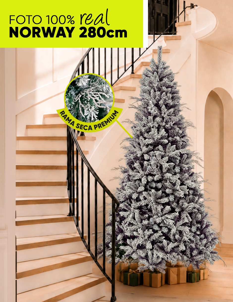 Árbol de navidad norway spruce con maleta de pvc 2