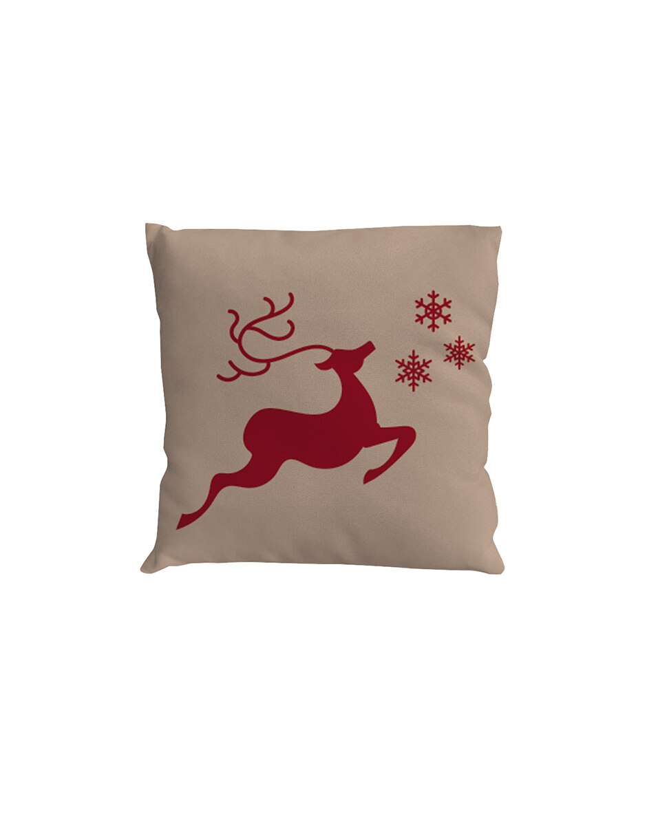 Kit cojín decorativo navideños ho ho ho navidad 6