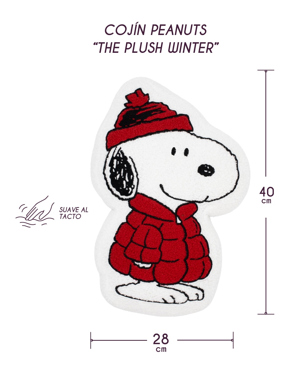 Cojín snoopy navideño navidad 3