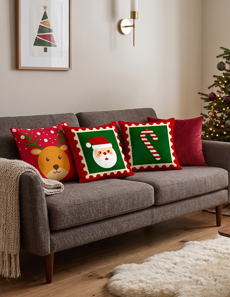 Set de cojín decorativo navidad
