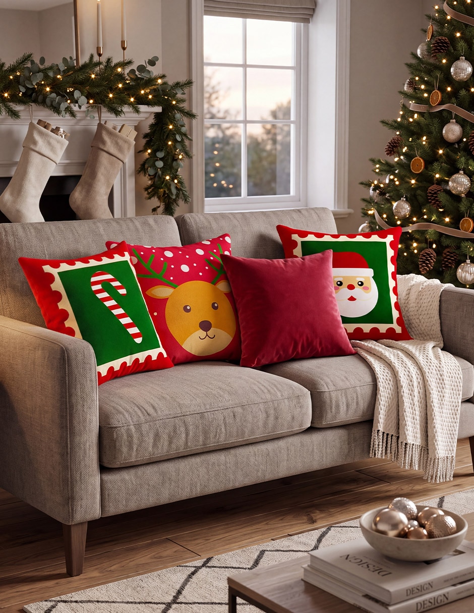 Set de cojín decorativo navidad