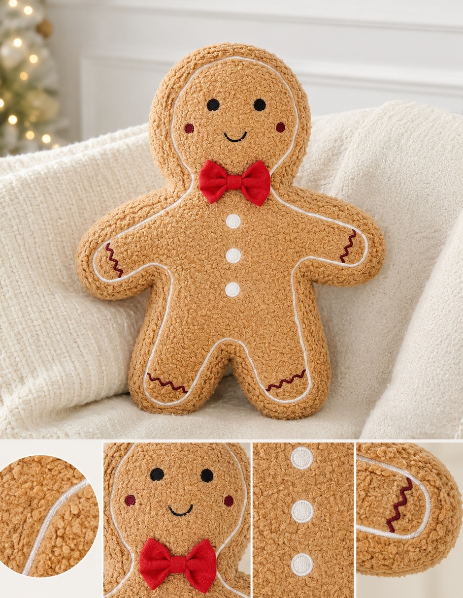 Cojín Personajes navideños