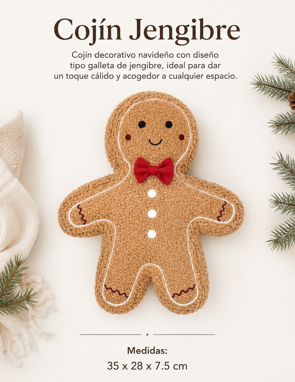 Cojín Personajes navideños