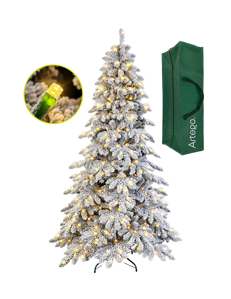 Árbol de navidad preiluminado *440 leds* oxford cedar de pvc continuo