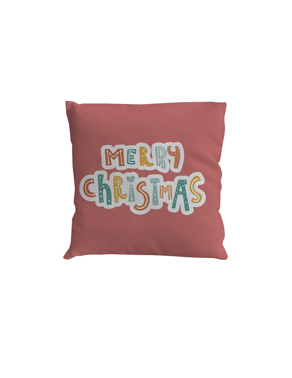 Kit cojín decorativo Merry Christmas Navidad 4