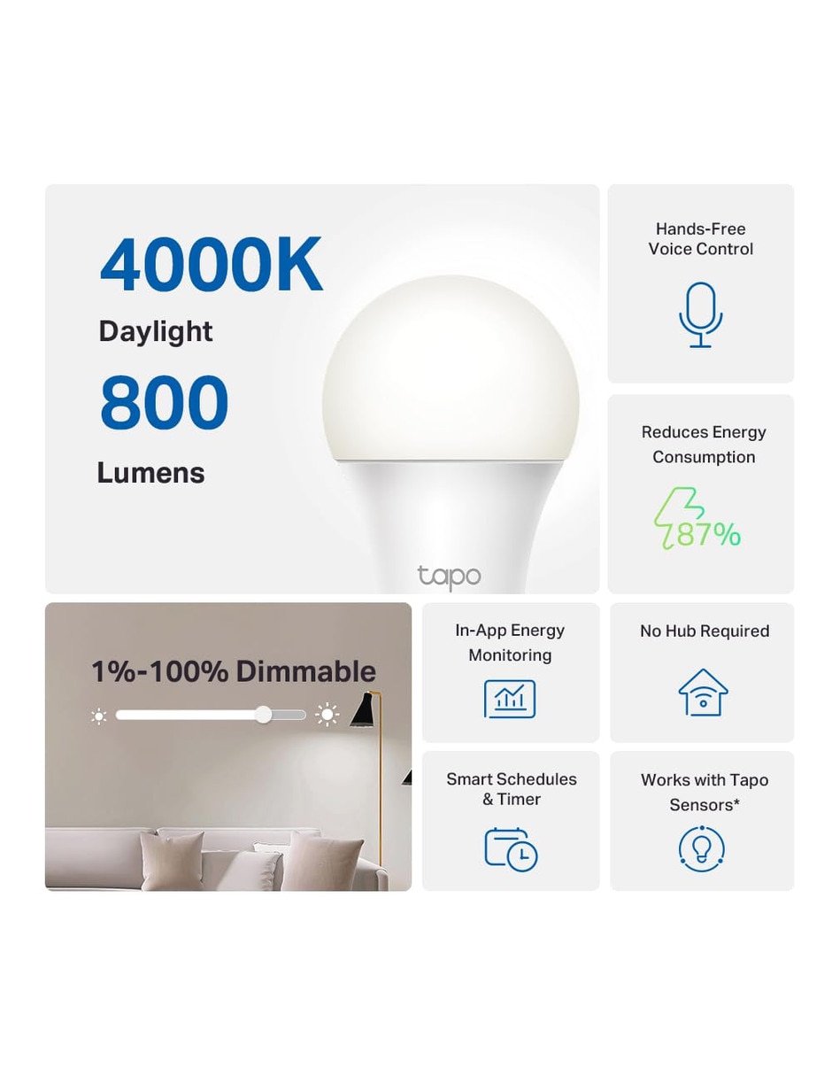 Serie led led 0810142821605 con 4 focos 5