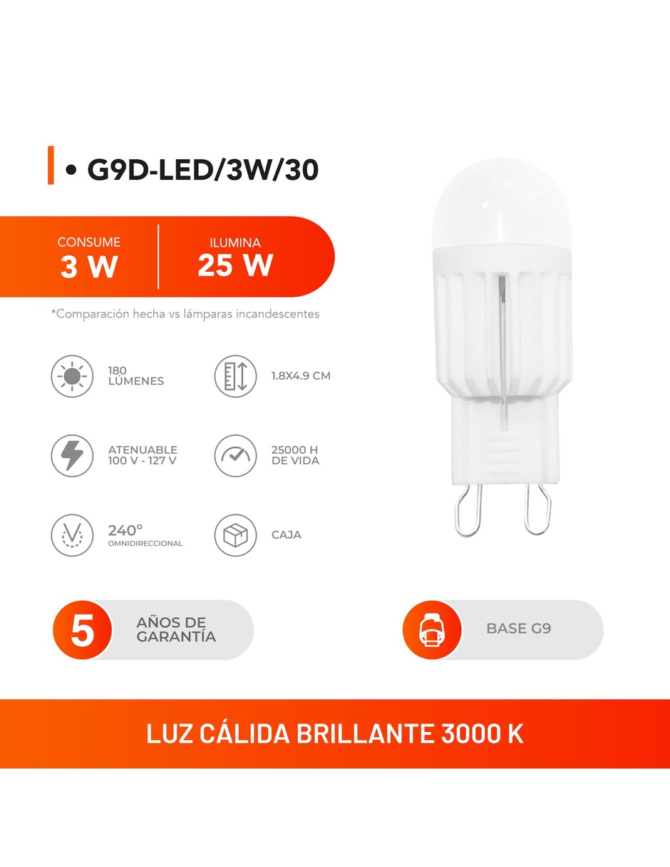 Serie led led 7501668532931 con 1 foco