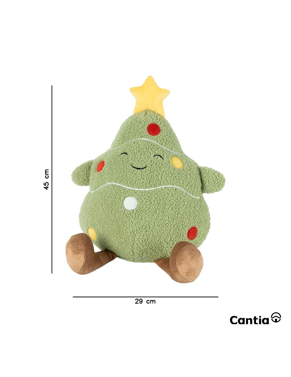 Peluche de personajes navideños árbol de navidad navideño 4