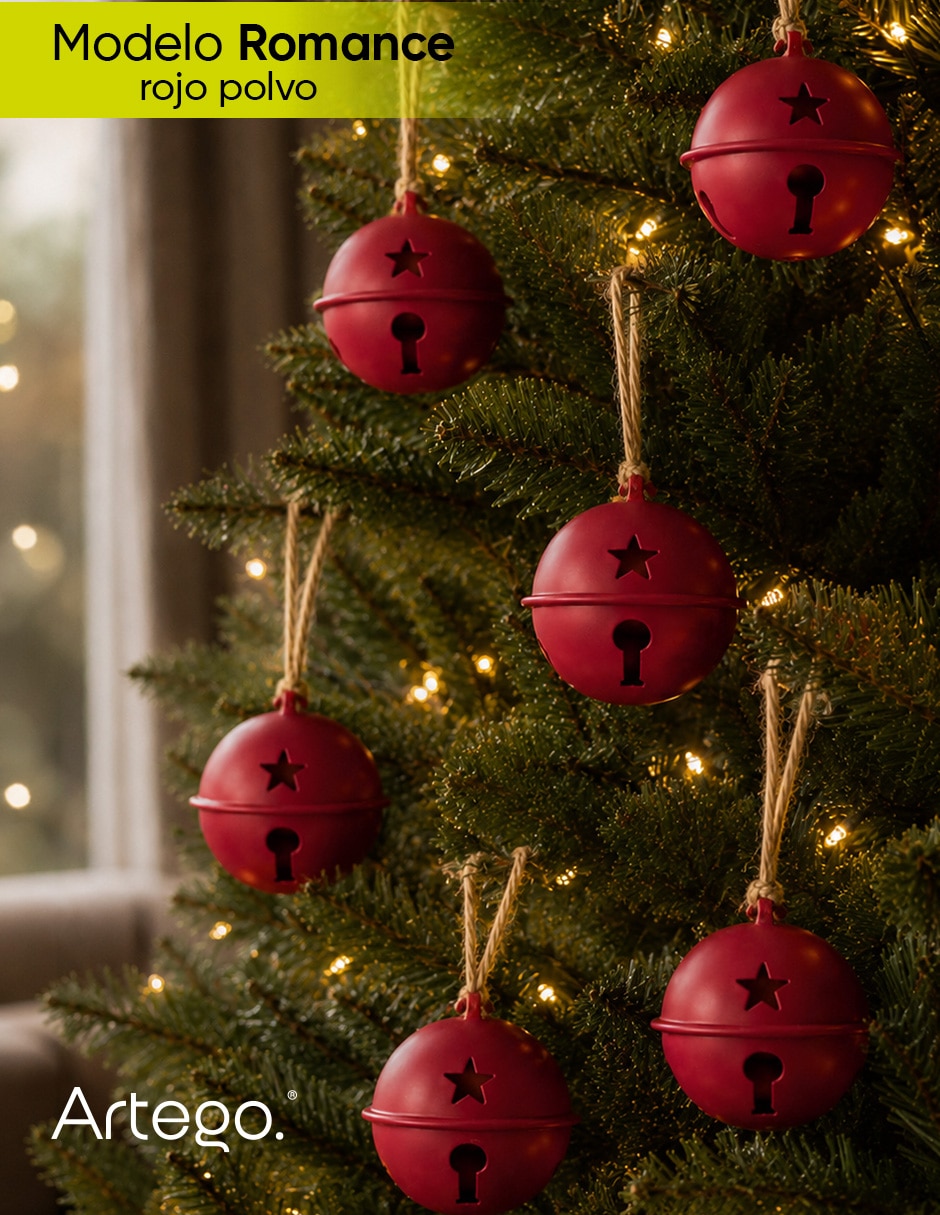 Colgante cascabeles navideños 5