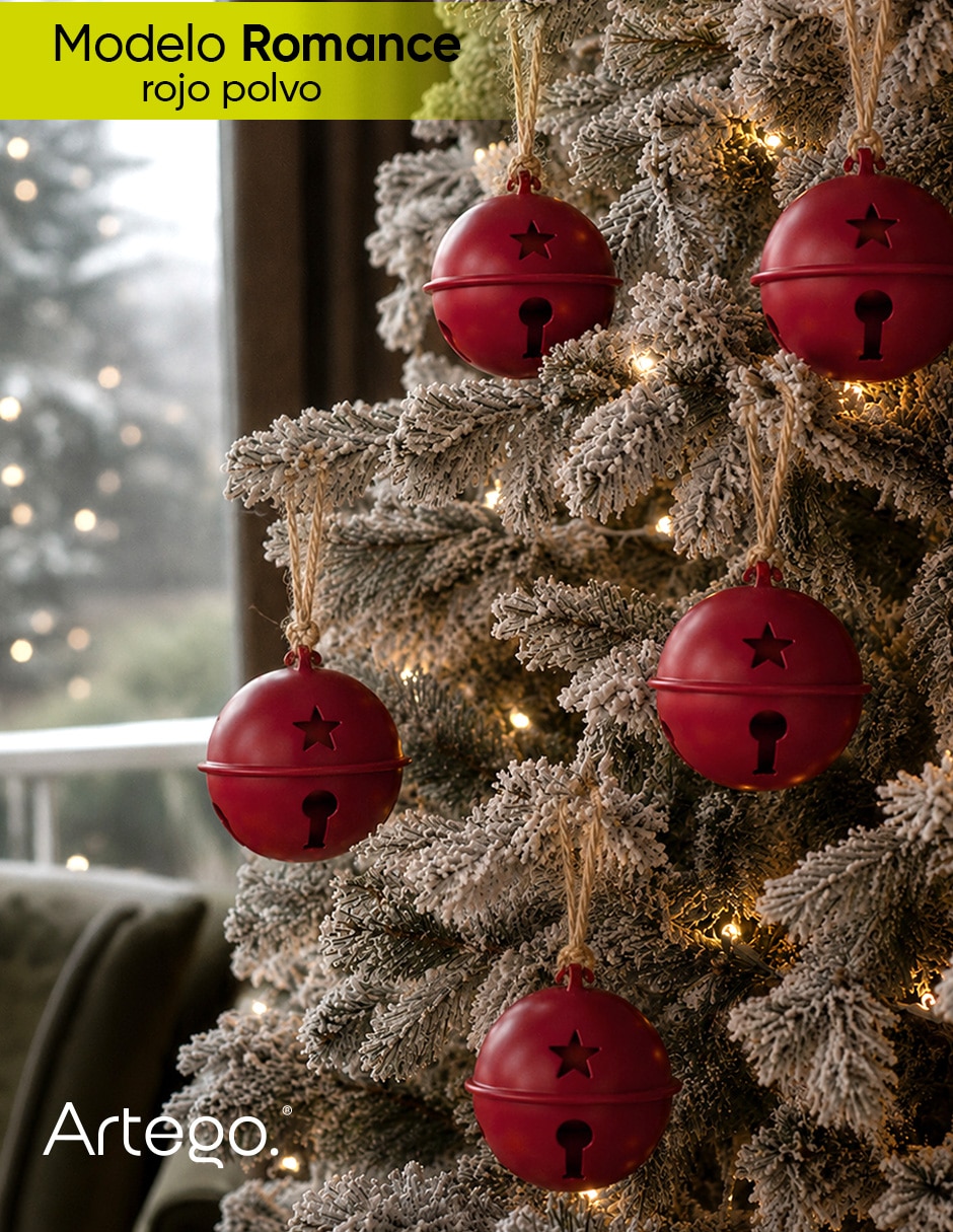 Colgante cascabeles navideños 4