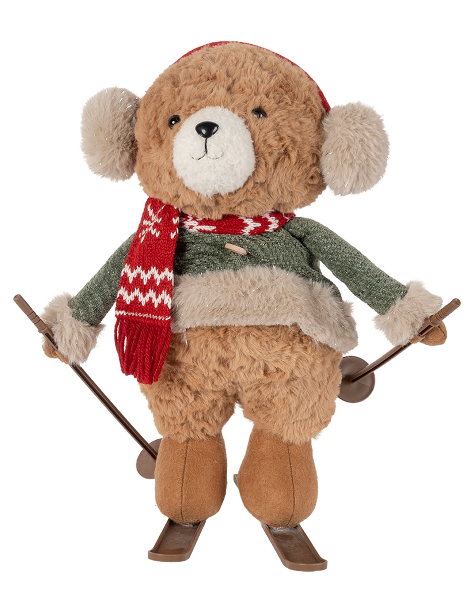 Peluche de navidad oso oso tinsel navidad 4