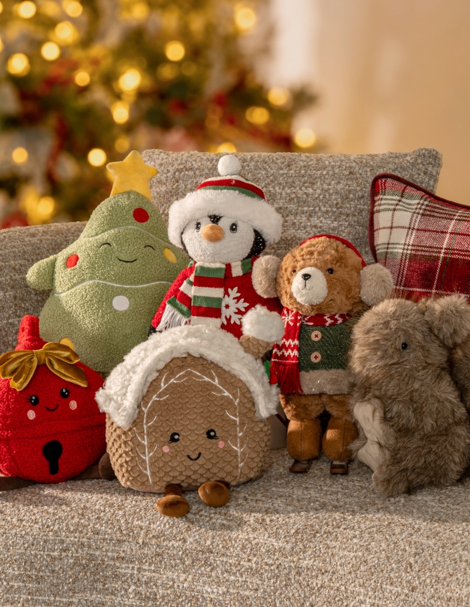Peluche de navidad oso oso tinsel navidad 2