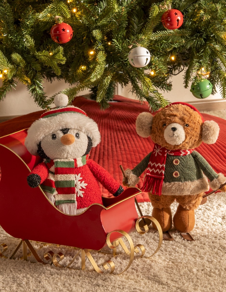 Peluche de navidad pingüino peluche decorativo pingü navidad 5