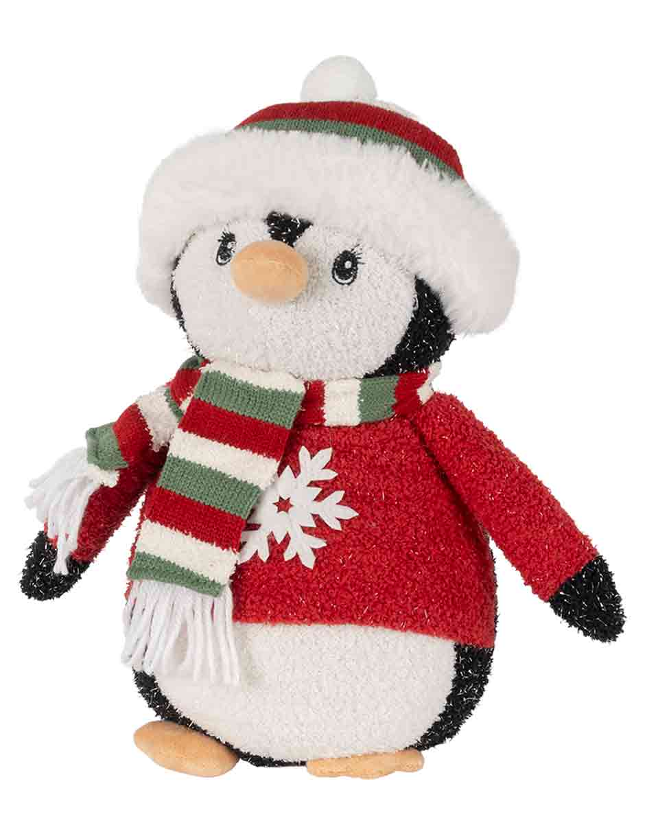 Peluche de navidad pingüino peluche decorativo pingü navidad 4