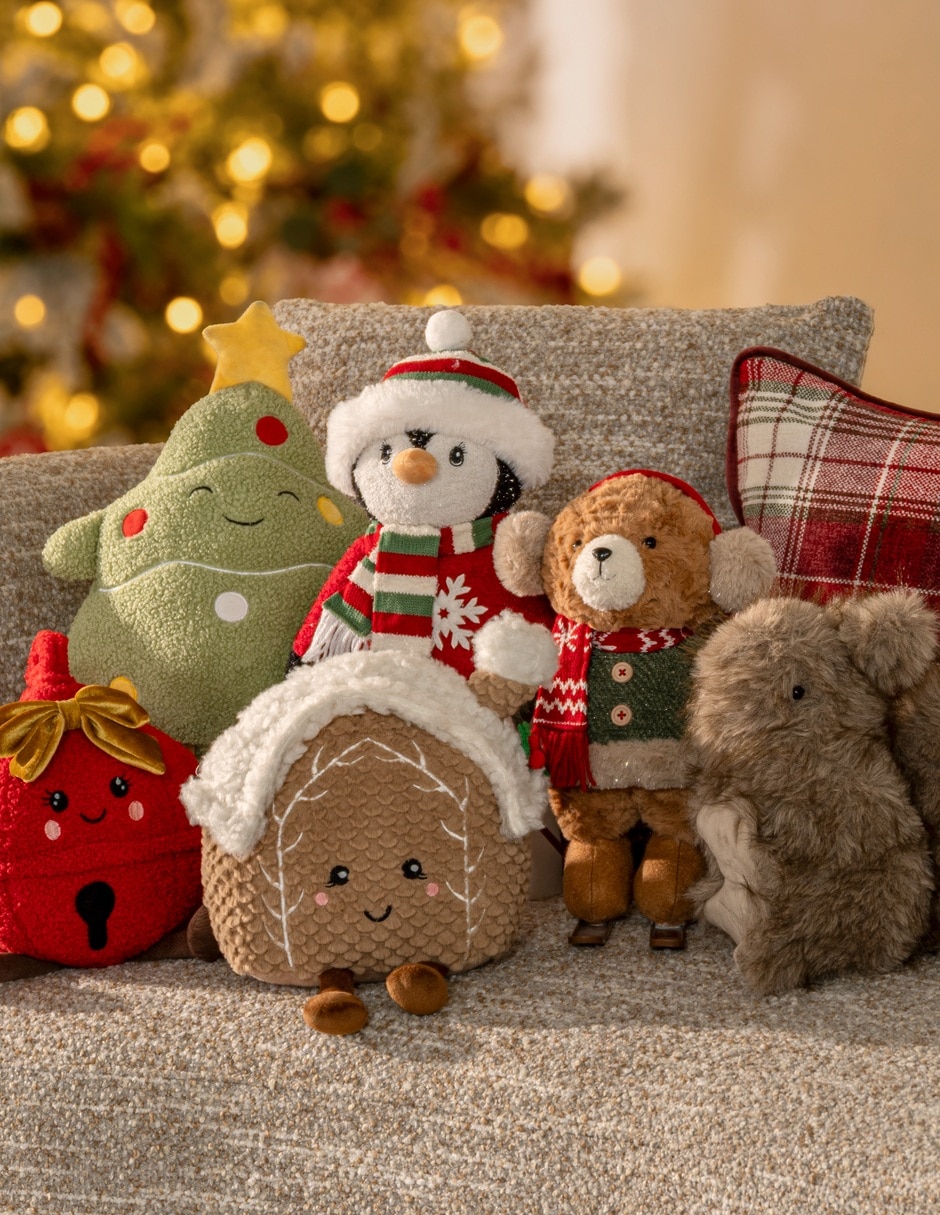 Peluche de navidad pingüino peluche decorativo pingü navidad 3
