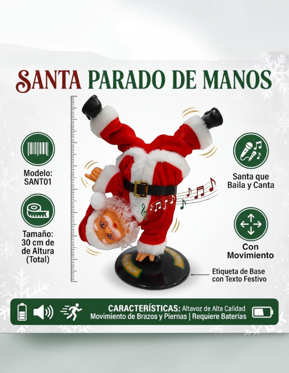 Peluche de santa claus santa claus 6