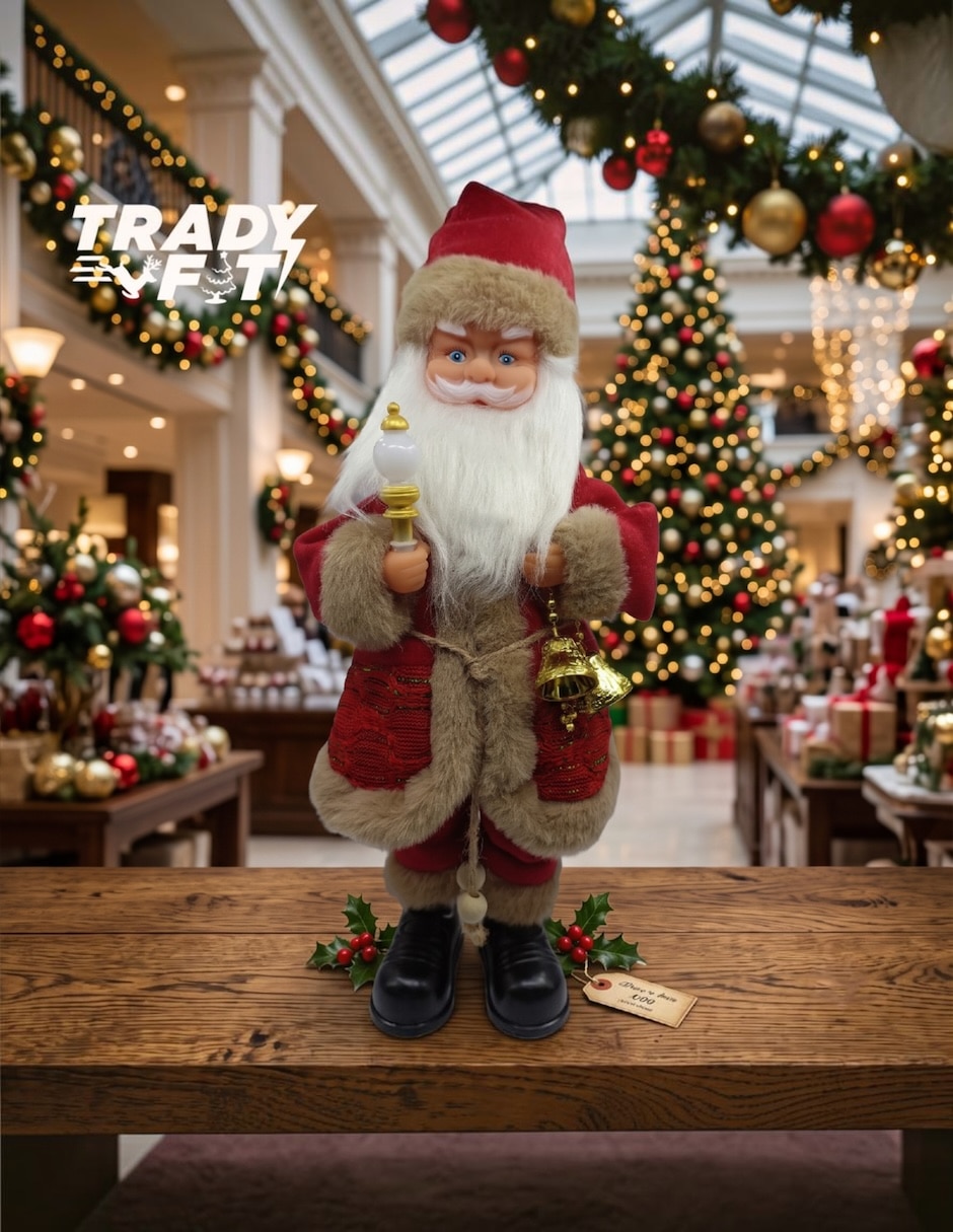 Peluche de santa cruz santa claus 3
