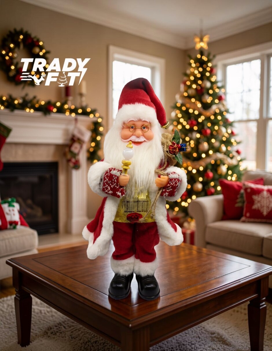 Peluche de santa claus santa claus 3