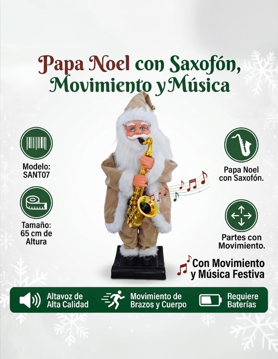 Peluche de santa claus santa claus 5