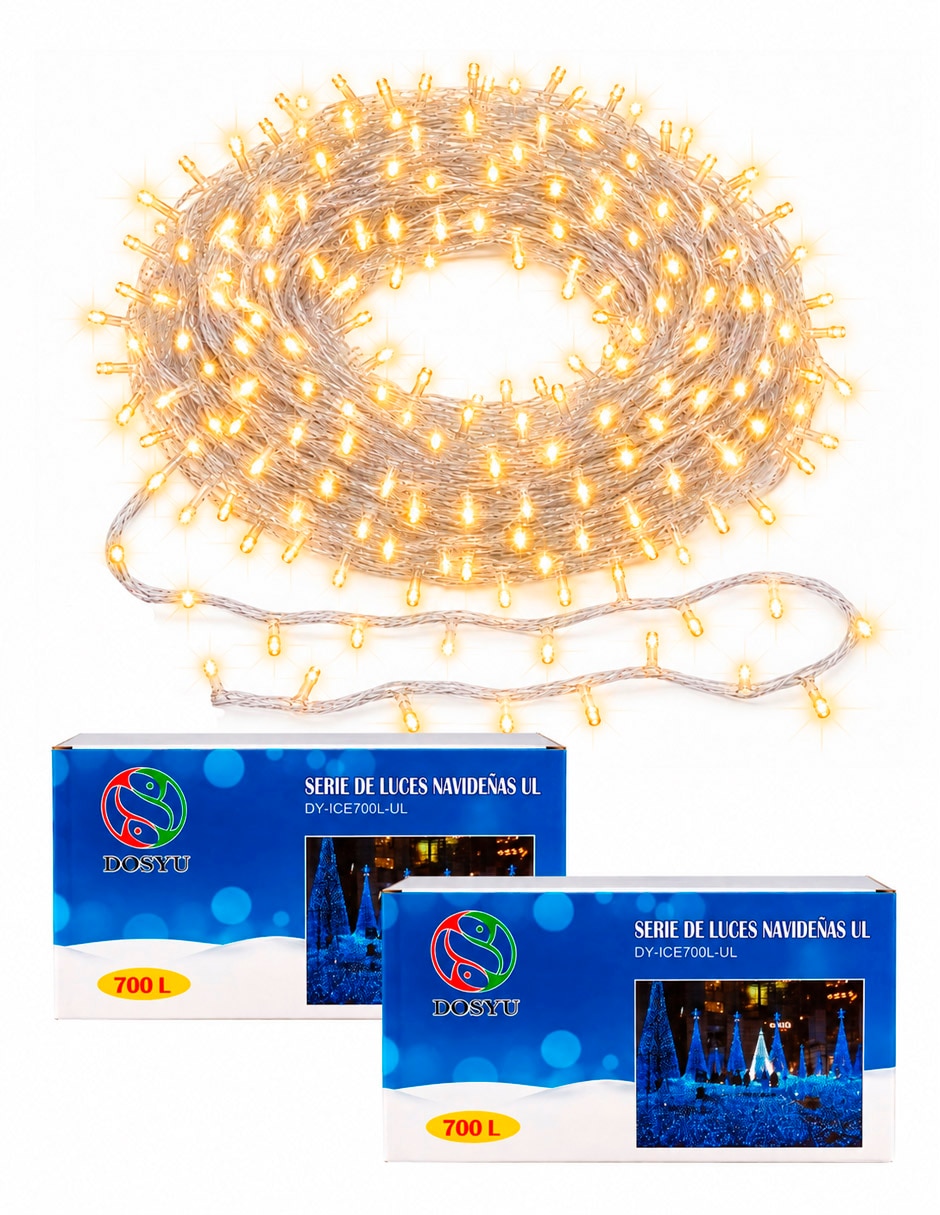 Set de luces led dy-700ul- 2pzas con 700 focos Set de luces led dy-700ul- 2pzas con 700 focos
