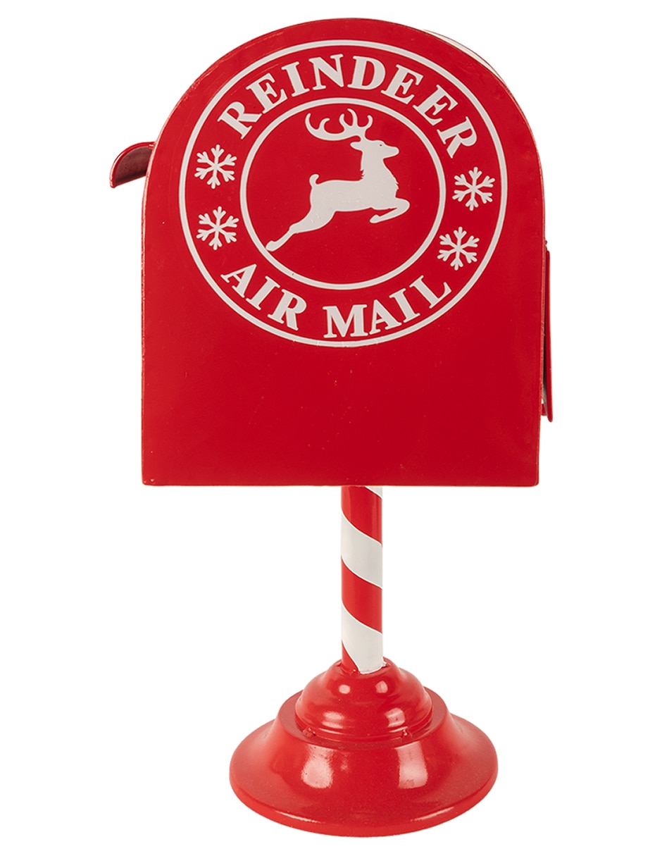 Figura decorativa de Buzón No aplica BUZÓN NAVIDEÑO de Acero 4