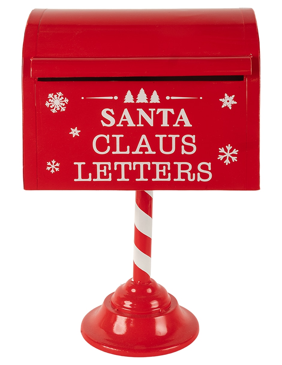 Figura decorativa de Buzón No aplica BUZÓN NAVIDEÑO de Acero 5
