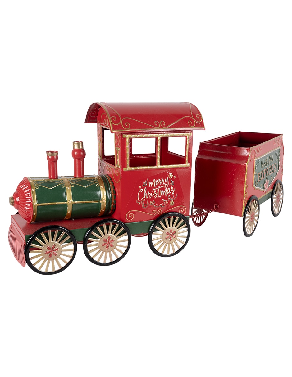 Figura decorativa de Tren Tren TREN NAVIDEÑO de Aluminio