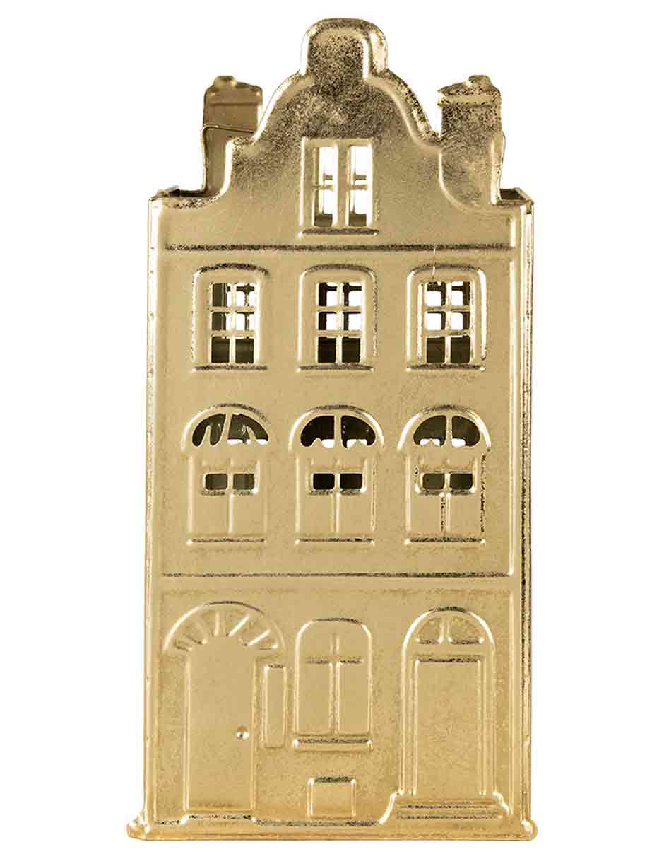 Figura decorativa de Villa Navidad VILLA NOEL de Metal 4
