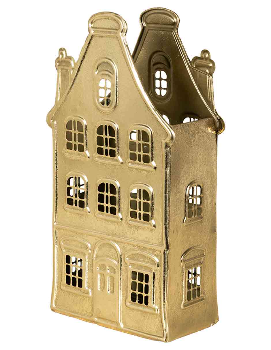 Figura decorativa de Villa Navidad VILLA NOEL de Metal