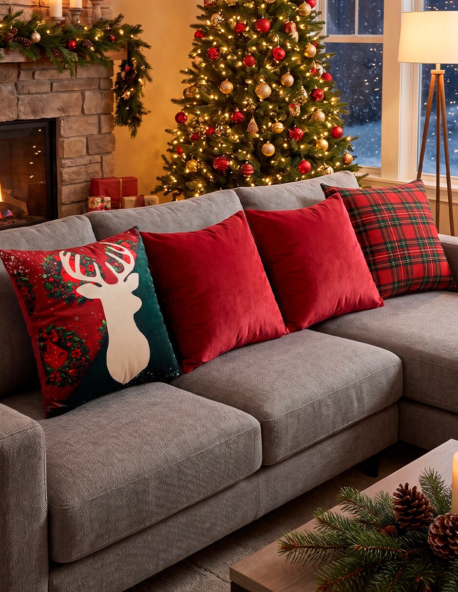 Set de cojín decorativo Navidad 6