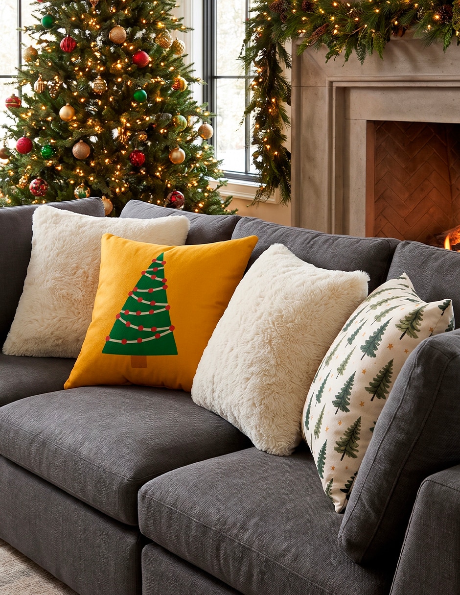 Set de cojín decorativo Navidad 3