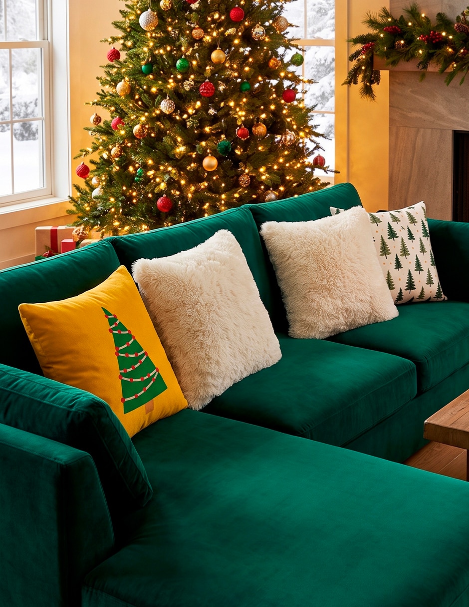 Set de cojín decorativo Navidad 4