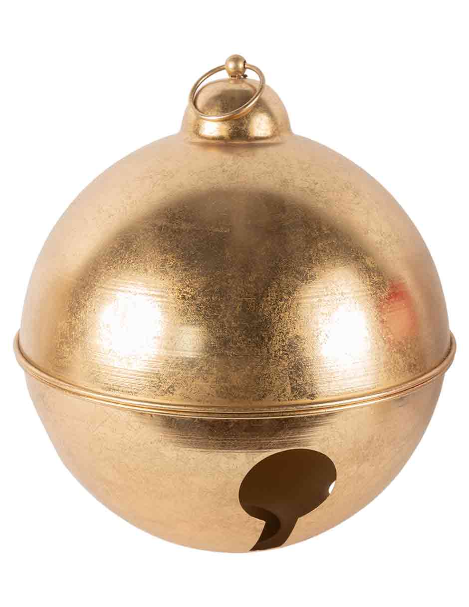 Figura decorativa de esfera navidad esfera aura de acero 3